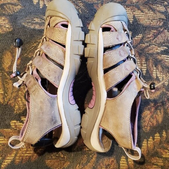 Keen Suede Leather Newport H2 with purple accents - Picture 2 of 6